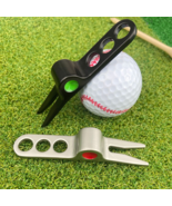 New For Scotty Cameron Divot Pivot Tool Stamped Aluminum -Silver /Black - £17.29 GBP