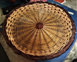 Wicker Rattan Paper Plate Holders  (14 inch in diameter) - $6.00
