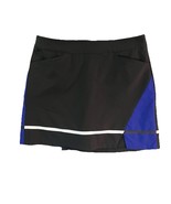Slazenger Sz 8 Golf Tennis Skirt Skort Soho Colorblock Black Blue White EUC - €11,49 EUR