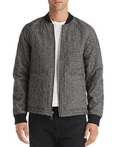 Frame Herringbone Bomber Jacket, Large /Noir Multi - £316.54 GBP