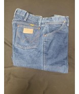 Wrangler 13MWZ Cowboy Cut 100% Cotton Jeans Size 35 X 34 1990s Vintage  - €24,13 EUR
