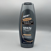 Palmer&#39;s Men Cocoa Butter Formula BODY &amp; FACE WASH 13.5 oz Discontinued - £29.60 GBP