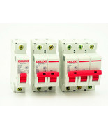 AC 230V/400V 1A-63A 6000A 1P/2P/3P/4P MCB Miniature Circuit Breaker DZ47-60 - $5.51 CAD+