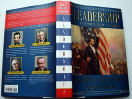 Doris Kearns Goodwin 2018 hcdj 1st Prt  LEADERSHIP: In Turbulent Times Lincoln - £22.90 GBP