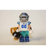 Movie Minifigure Dallas Cowboys Football Nfl Player V2 Fast Shipping - $150.14 MXN