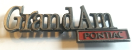 Pontiac Grand Am OEM 1973-1976 Chromed Emblem Badge Logo Nameplate 9657700 - £23.52 GBP