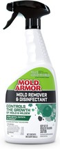 Mold Armor Mold Remover &amp; Disinfectant Cleaner, 32 oz. Spray Bottle, Inh... - £23.17 GBP