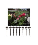 Solar Powered LED Pathway Accent Light, Solar Mini Garden Light 8 Pack - $14.98