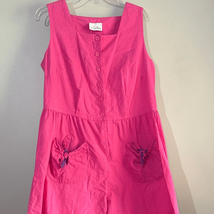 Vibrant Pink Vintage 80s Jumpsuit/Romper - $44.10