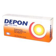 DEPON Paracetamol 500mg 3 X 16 Tablets for Pain &amp; Fever Relief - £16.78 GBP