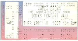 Vintage Giacomo Marrone Ticket Stub Aprile 8 1997 Banchine Concerto Sala Toronto - £35.65 GBP