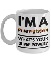 Firefighter Mug - Funny Firefighter Coffee Mug - Firefighter Gifts -  Firefighte - £12.00 GBP