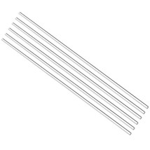 uxcell Acrylic Round Rod,2mm Diameter 8 inch Length,Clear,Solid Plastic PMMA Bar - £10.23 GBP
