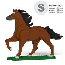 Horse Sculptures (JEKCA Lego Brick) DIY Kit - $82.00