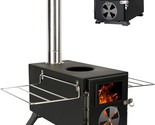 Camping Stove For Hot Tents, Lama 304 Stainless Steel Wood Burning Stove... - $142.98