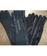 2 Pairs Vintage Used Isotoner Gloves Black One Size Womens Nylon &amp; Spandex - $612.90 MXN