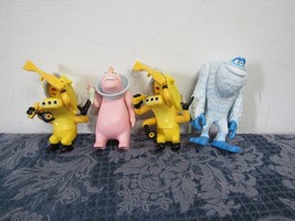 Disney Pixar Monsters Inc. CDA Agents Action Figures George Snow Man Lot - £15.81 GBP