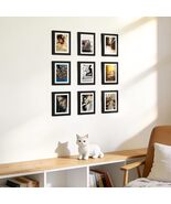 Black Picture Frame Set 5x7 Ten Pieces Wall Tabletop Display - $42.99