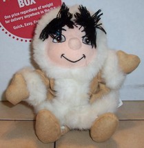 Disney Store Exclusive Alaska Boy It&#39;s A Small World Beanie plush toy - £11.28 GBP