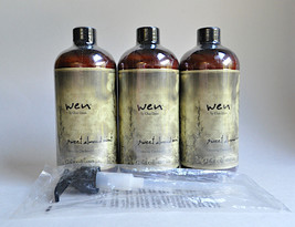 Lot of 3 16 oz WEN Sweet Almond Mint Cleansing Conditioner with Pump NEW... - £68.84 GBP