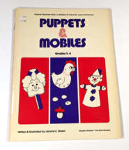 Puppets &amp; Mobiles Grades 1-6 Jerome C. Brown Blackline Masters Fearon Teach Aids - £9.97 GBP