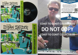 Brian Setzer signed autographed Dirty Boogie album vinyl exact proof Bec... - $395.99