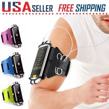 Cell Phone Sports Arm Band Holder Running Jogging Workout Gym Bike iPhone Galaxy - £15.18 GBP