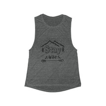 Stay Wild Flowy Muscle Tank: Breathable Comfort for Adventurous Spirits - £22.22 GBP+