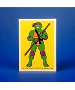 Vintage 1991 Hostess Teenage Mutant Ninja Turtles Pie Sticker Donatello NM - $185.61 MXN