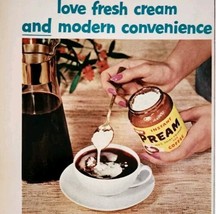 1956 Pream Dairy Coffee Creamer Advertisement Drink Mix Frosting Recipe ... - $19.99