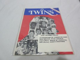 7 Autographs 1978 Minnesota Orlando Twins Program Baseball MLB OOP Minor League - £27.72 GBP