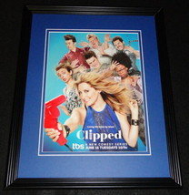 Clipped 2015 TBS Framed 11x14 ORIGINAL Advertisement Ashley Tisdale George Wendt - £27.25 GBP