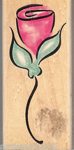 Penny Black Rubber Stamp 1611-K Flower Single Rose S16 - £7.61 GBP