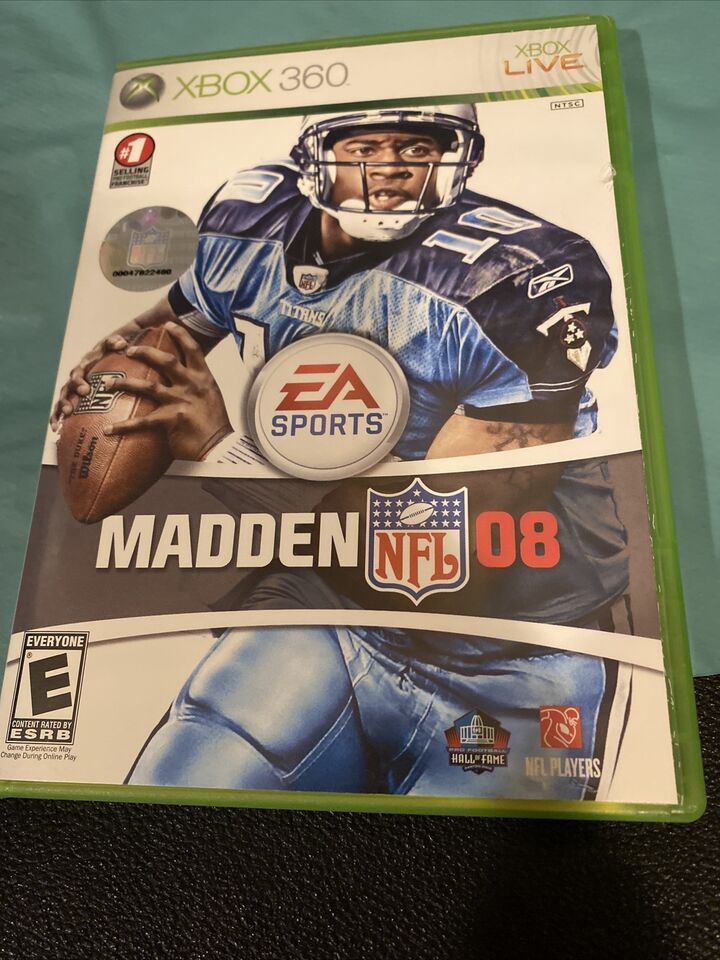 Primary image for Madden NFL 08 Xbox 360 Includes Case, Game And Manual! LN