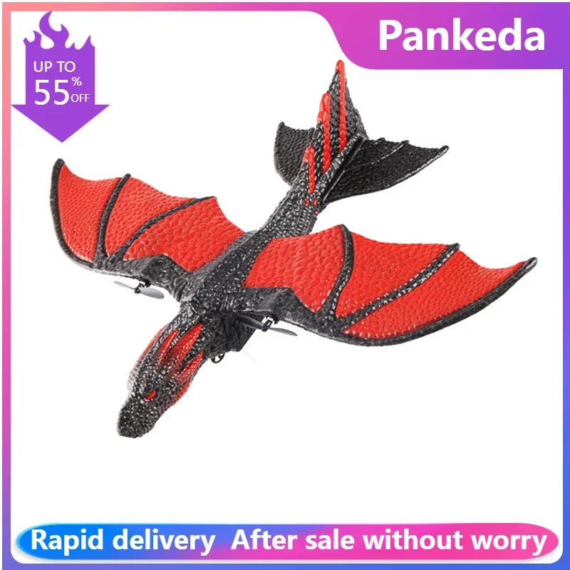 RC Dinosaur Airplane EPP Anti-wear Foam Drone Remote Control Dron Model Outdoor - £46.29 GBP