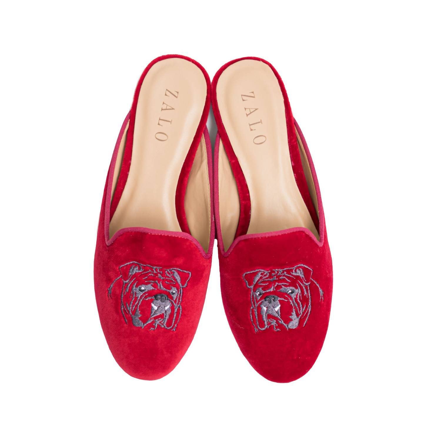 House Of Zalo bulldog mule in Cherry