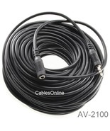 100Ft 3.5Mm (1/8&quot;) Stereo Male To Female Mp3/Mobile/Aux Audio Extension,... - £25.92 GBP