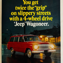 1966 Jeep Wagoneer Advertisement Automobilia Kaiser Jeep Corporation DWTT3 - $562.22 MXN