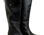 Sam Edelman Women&#39;s Penny Riding Boots Black Leather 7.5M - $75.99