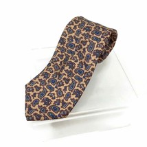 Oscar De La Renta Mens Tie Necktie Multicolor Paisley 100% Silk - £7.75 GBP