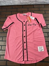 PINKY&#39;S Day Day Headgear Classics Pink Baseball Jersey ~Never Worn~ M L ... - $1,232.04 MXN