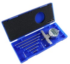 Accusize Industrial Tools - 0-22 Inch Electronic Digital Depth Gauge,, 0188 - £135.81 GBP