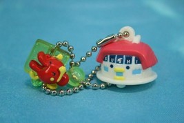 Bandai Tamagotchi Gashapon Mini Double Figure Keychain Yattatchi Sushi House - £27.81 GBP