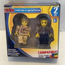 Toy Convert Ops Special Forces Construction Block Figurine Ages 6+ - $5.59