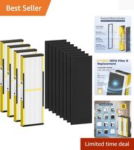HEPA Filter B Replacement for Guardian Air Purifiers - 4 HEPA + 8 Carbon... - $63.31