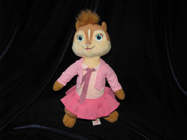 Alvin & The Chipmunks Girl Pink Brittany 2010 Stuffed Plush Ty B EAN Ie Baby 11" - $15.83