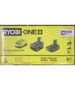 Ryobi ONE+ 18V Lithium-Ion Starter Kit w/ 2.0 Ah &amp; 4.0 Ah Battery &amp; Char... - $79.99