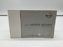 2014 Nissan Versa Sedan Owners Manual Handbook OEM L01B49010 - £19.07 GBP