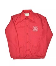 Vintage 70s Coaches Jacket Mens S Holloway Red Shikellamy Marching Band New - £26.40 GBP