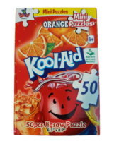 YWow Brands 50 Pc Kool-Aid Jigsaw Mini Puzzle - New - Orange - £10.29 GBP